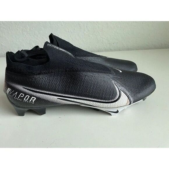 Nike Vapor Edge Elite 360 Flyknit Football Cleats Black CV6282-009 Men’s Sz 14.5 - Picture 4 of 11